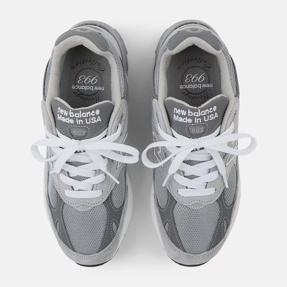 Rare New Balance 993 Light Gray Athletic Shoes
